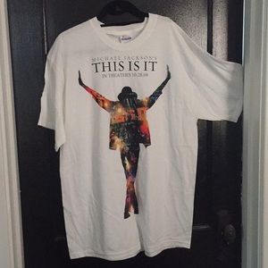 Michael Jackson’s This is it Tour t-shirt